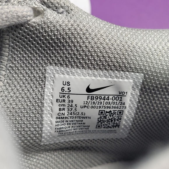 Nike LeBron Witness 7 "We Are All" Basketball Shoes Grey US 6.5 - Picture 5 of 11